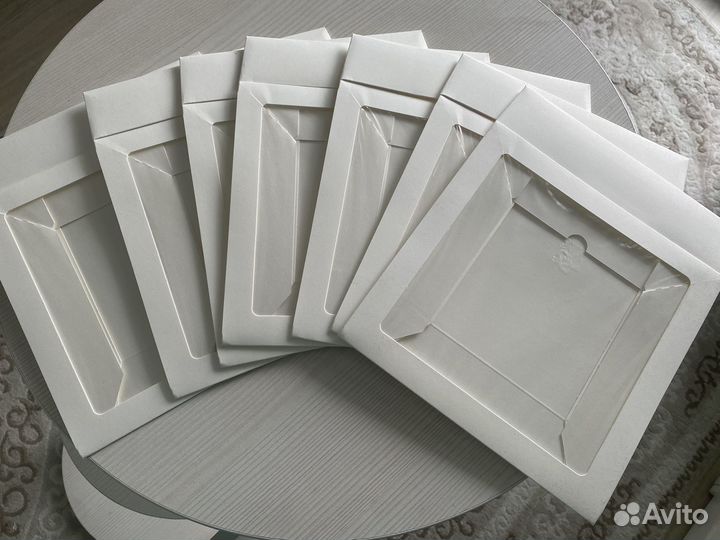 Крафт коробки с окошком