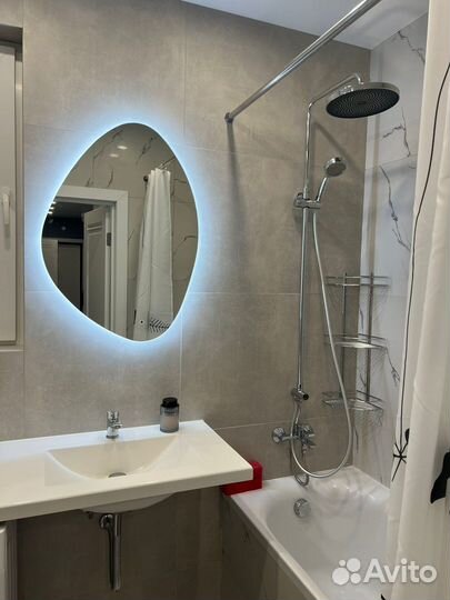 Зеркало для ванной Дижон интерьерное с подсветкой