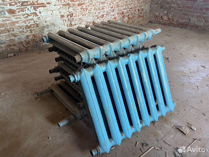 Чугунные радиаторы батареи ретро