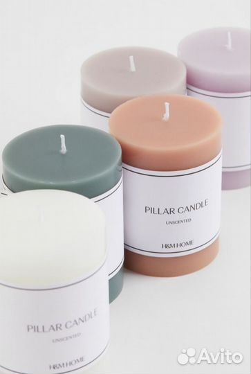 Свечи h&m новые