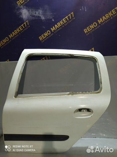 Дверь задняя левая Renault Symbol 1 2005