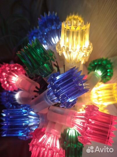 Гирлянда электрическая СССР