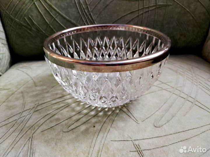 Салатник хрусталь