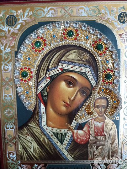 Свадебный складень, иконы в дорогу