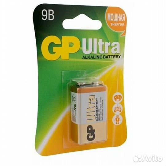 Батарейки GP 1604AU-5CR1 Ultra Alkaline #81508