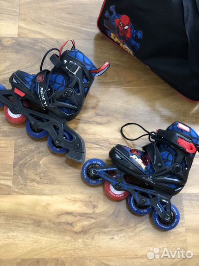 Коньки роликовые детские раздвижные р.26-31