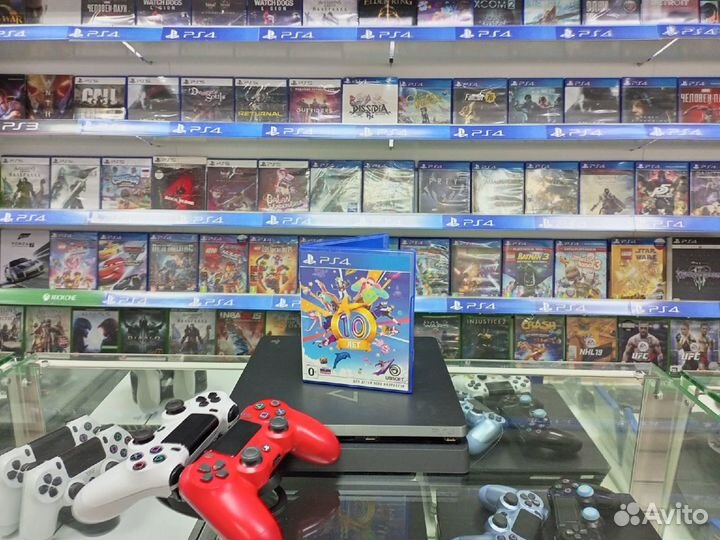 Sony PS 4 slim + Just Dance 10 лет