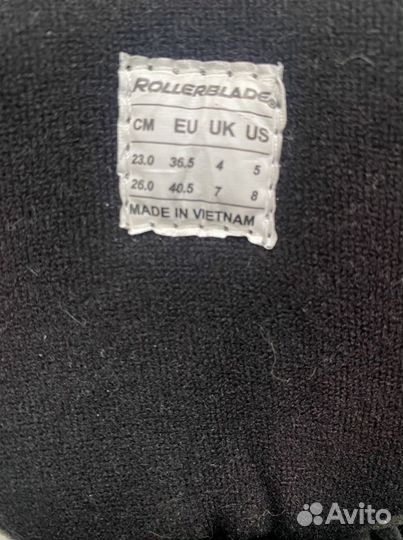 Ролики Rollerblade Sq3 (размер 36.5-40.5)