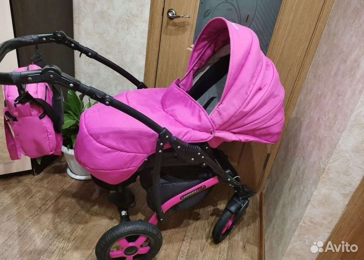 Коляска camarelo 3 в 1