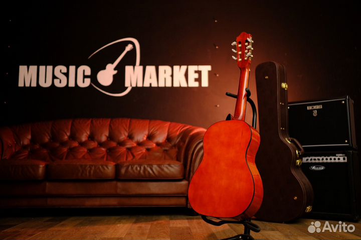 Классическая детская гитара 1/2 (Комплект)