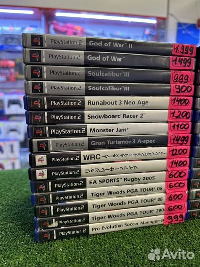 Игры PS2 лицензия