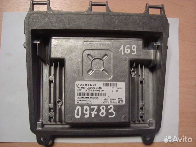 Блок управления двигателем W169 M266 A2661534779