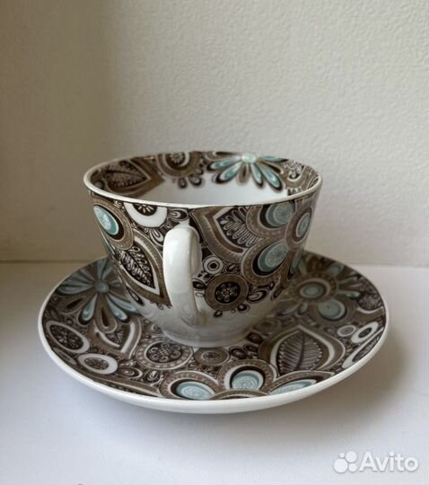 Чайная пара «Осенние цветы» Славина лфз