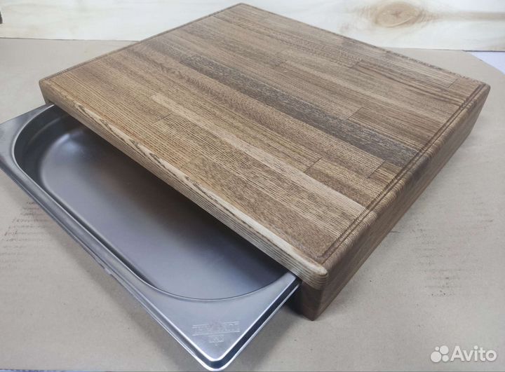 Разделочная доска с гастроемкостью