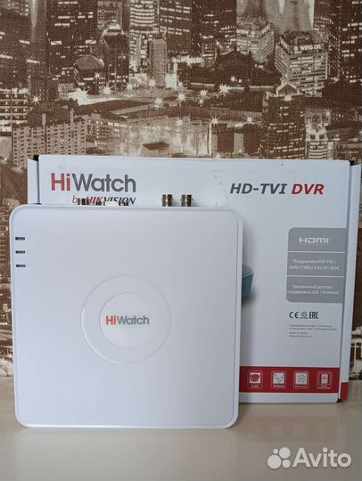 Комплект видеонаблюдения 4 камеры с установкой