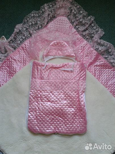 Конверт на выписку для девочки