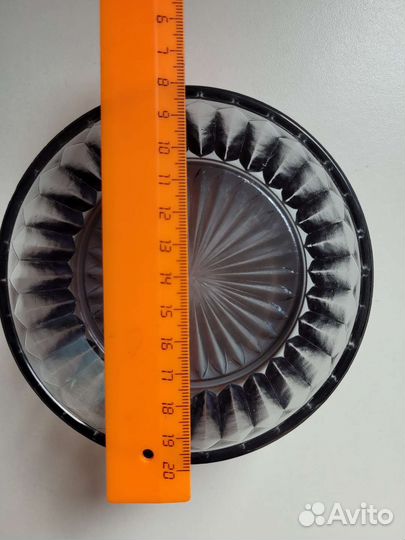 Пепельница цветное стекло СССР