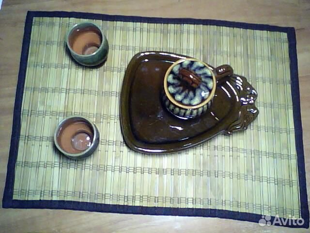 Набор ковриков из бамбука под тарелки