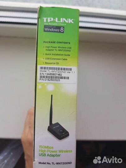 Wi-Fi адаптер TP-link TL-WN7200ND