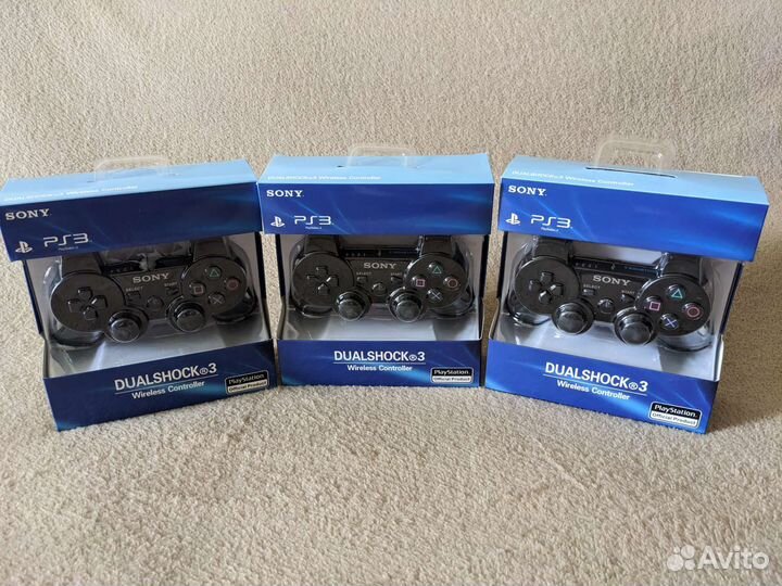 Геймпад ps3 dualshock 3 новый