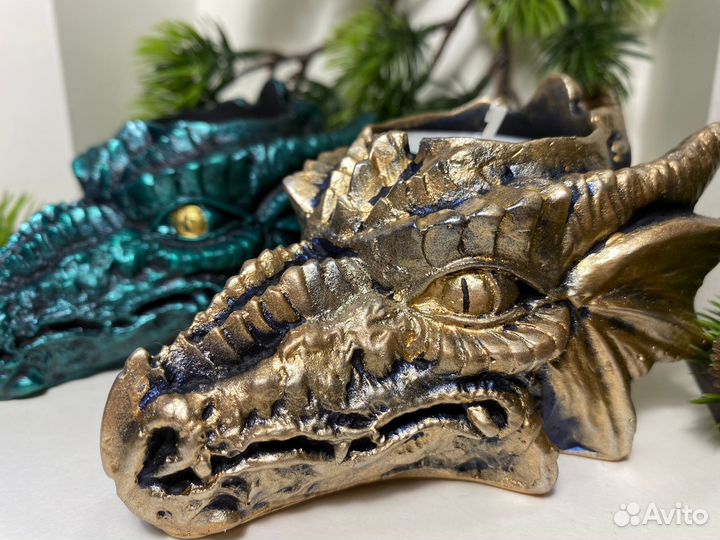 Подсвечник дракон