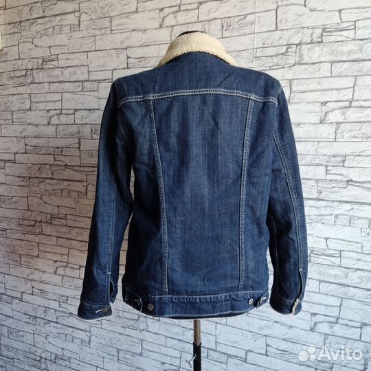Куртка джинсовка утепленная Levis Strauss 40 42 44