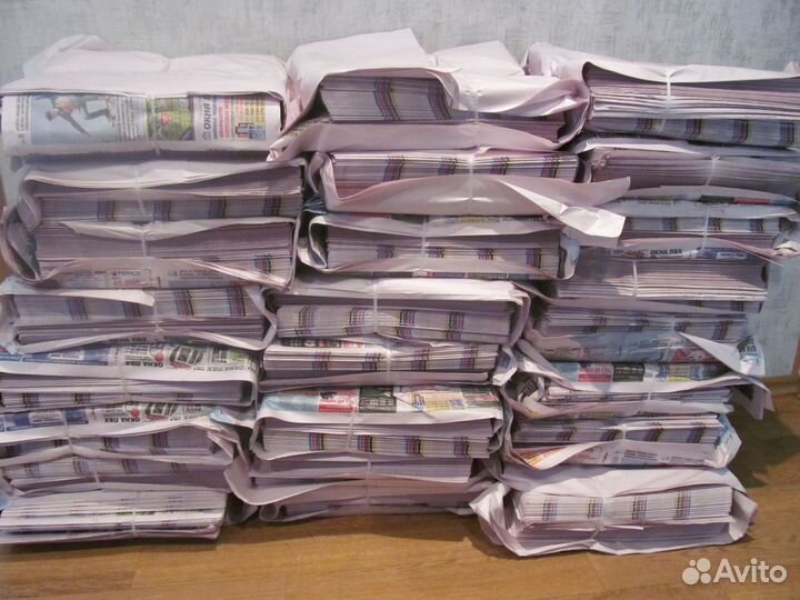 Газеты пачками новые