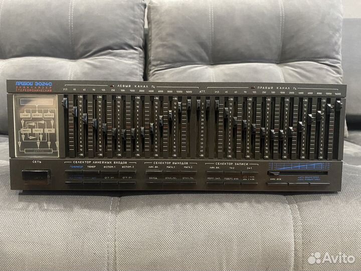 Эквалайзер Прибой э024с