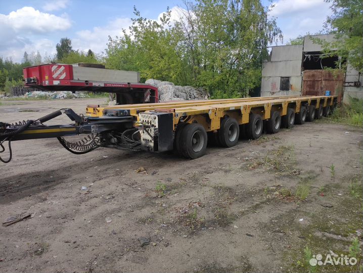 Полуприцеп трал (тяжеловоз) Cometto X54DAH, 2012