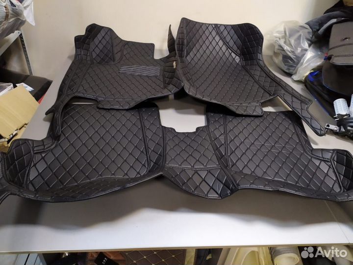 3D Коврики Range Rover Салон Багажник из Экокожи