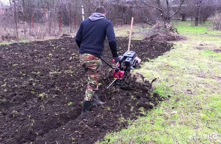 Вспашка земли, скашу огород