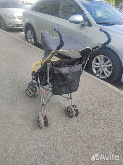 Детская прогулочная легкая коляска трость