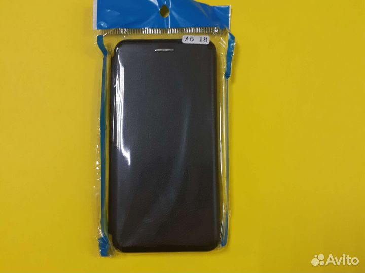 Чехлы книжки на Samsung A6. 2018