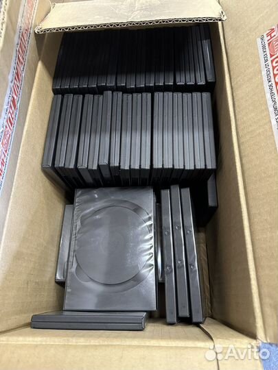 Коробка футляр для dvd диска