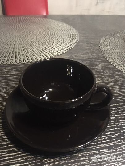Чашка с блюдцем