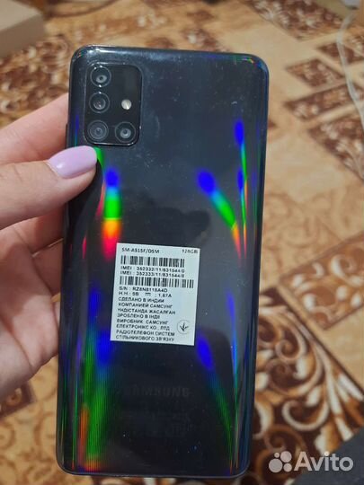 Samsung A51 128/6 gb в отличном состоянии