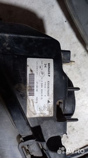 Фары на renault logan 1