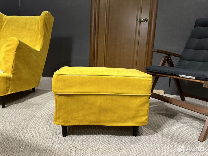 Чехол для пуфа Страндмон (икеа)