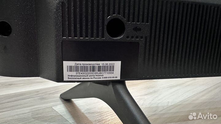 Телевизор hisense 43a6bg