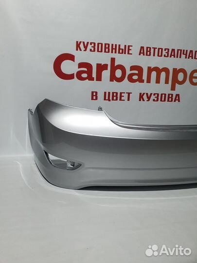 Бампер задний Hyundai Solaris цвет Sleek Silver