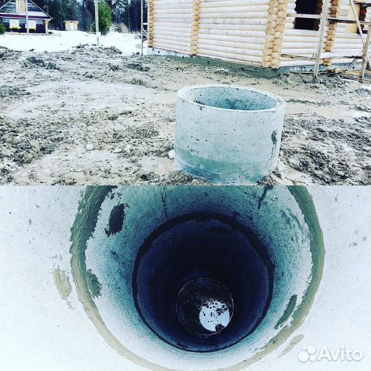 Чистка колодца, септик под ключ