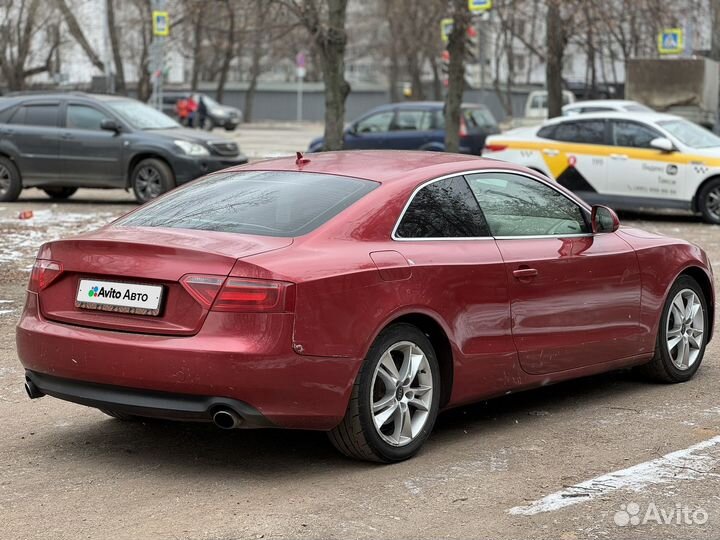 Audi A5 3.2 CVT, 2007, 211 000 км