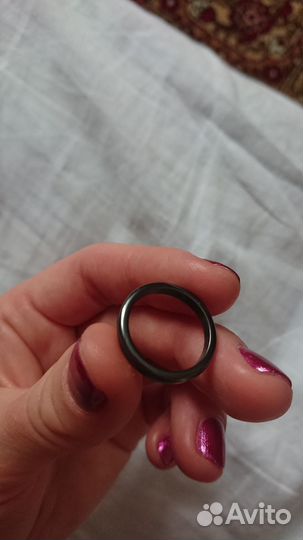 Кольцо из Гематита