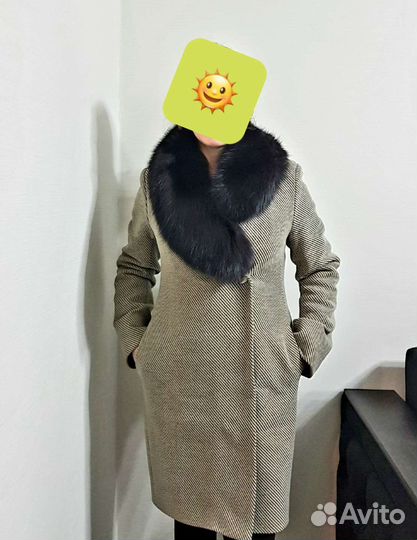 Пальто зимнее женское 46