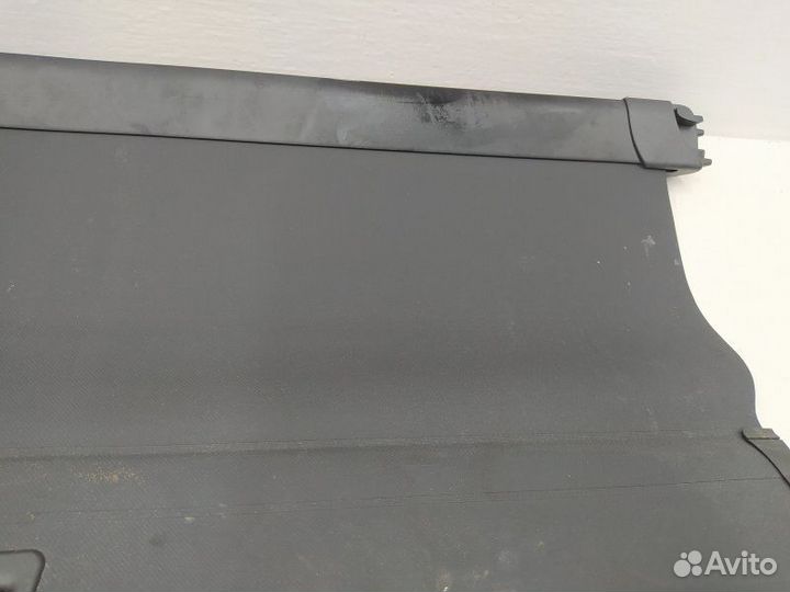 Б/У Б/У Шторка багажника Черная, царапины