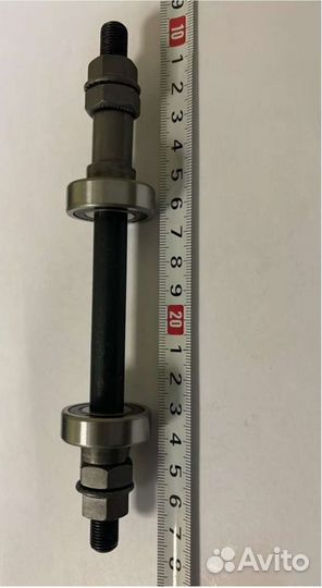 Задняя ось втулки 175мм на промподшипниках