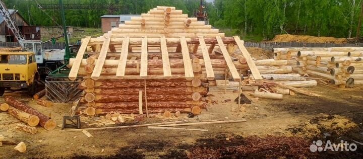 Строительство домов из бревна