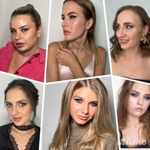 Макияж, прически, косы с канекалоном