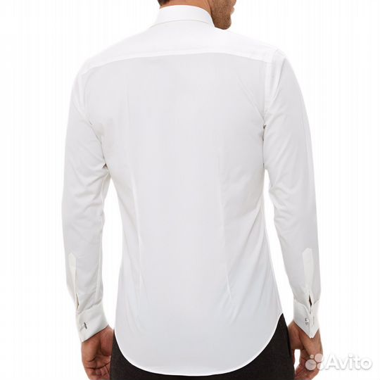 Рубашка белая мужская (не мнущаяся)