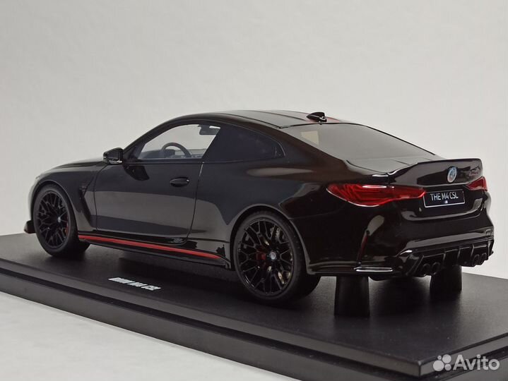 Bmw M4 CSL Black 1:18 Gt Spirit